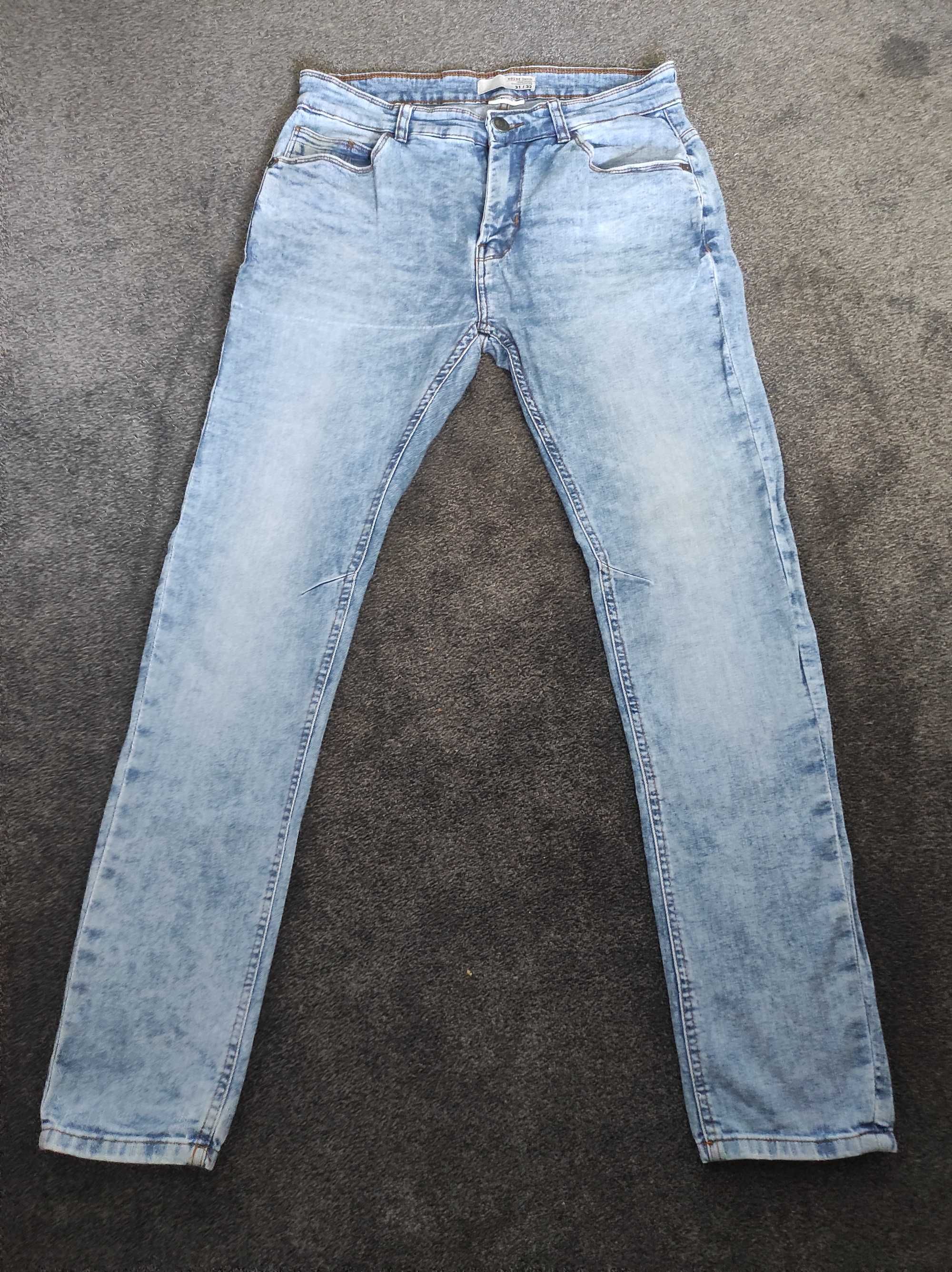 Spodnie męskie skiny jasny jeans House rozm 31/32