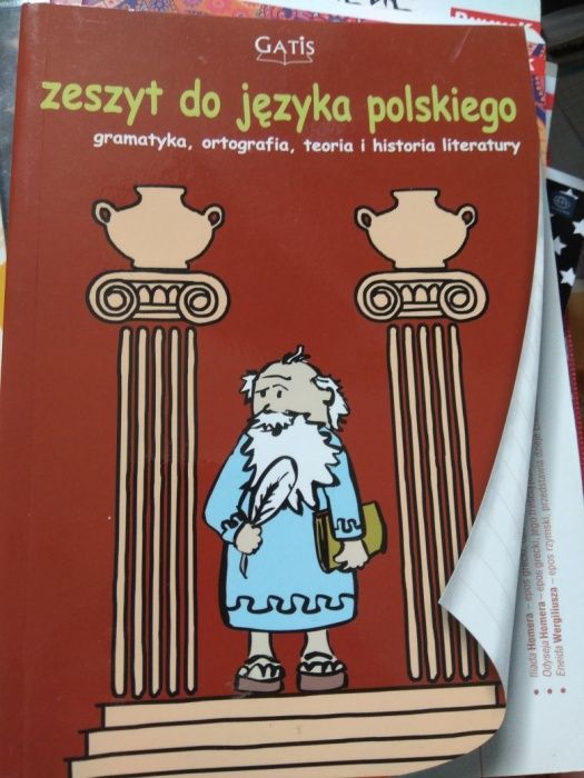 Zeszyt ze ściągą do polskiego