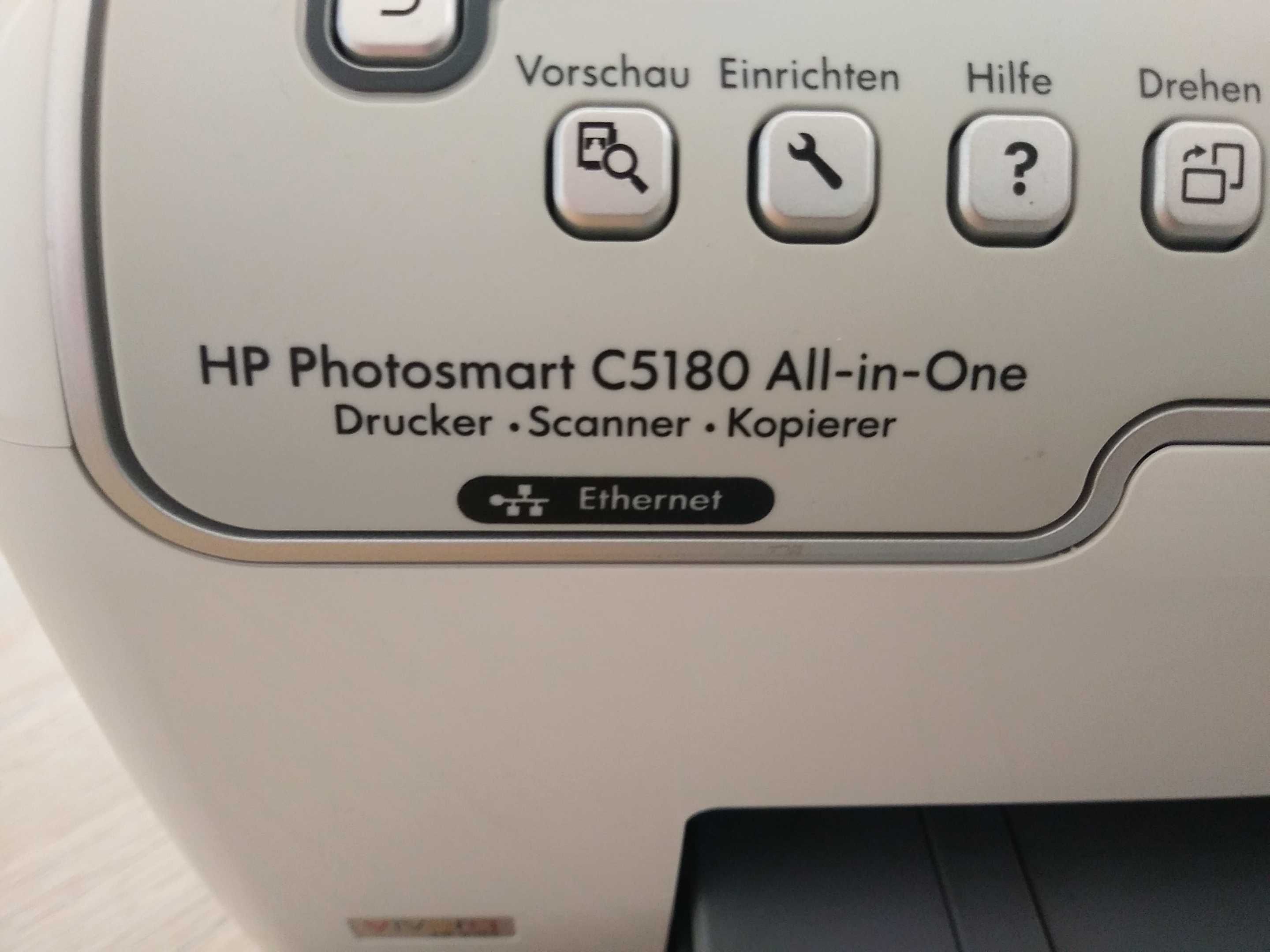 Drukarka Hp PhotoSmart c5180 all-in-one skaner ksero do zdjęć