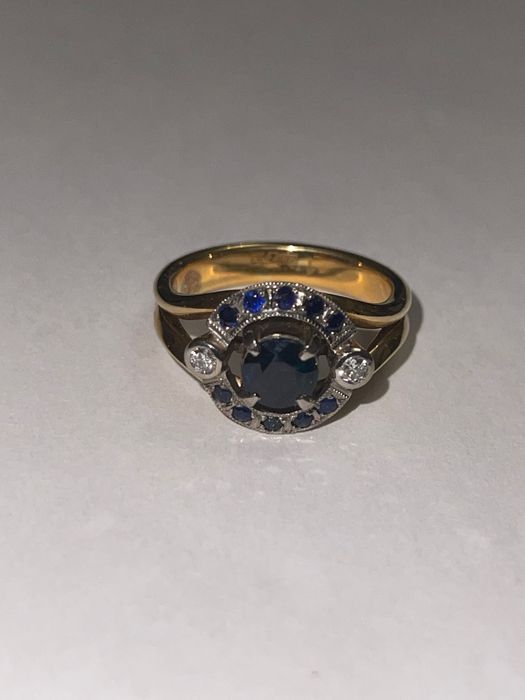 Золотое кольцо 10 грамм 750 проба б/у