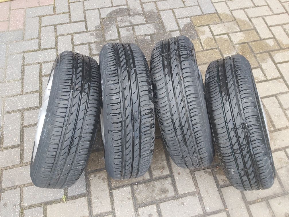 Alufelgi 13 z oponami letnimi 155/70