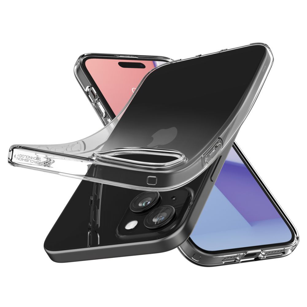 Etui do iPhone 15 Plus Spigen Liquid Krystalicznie Przezroczyste