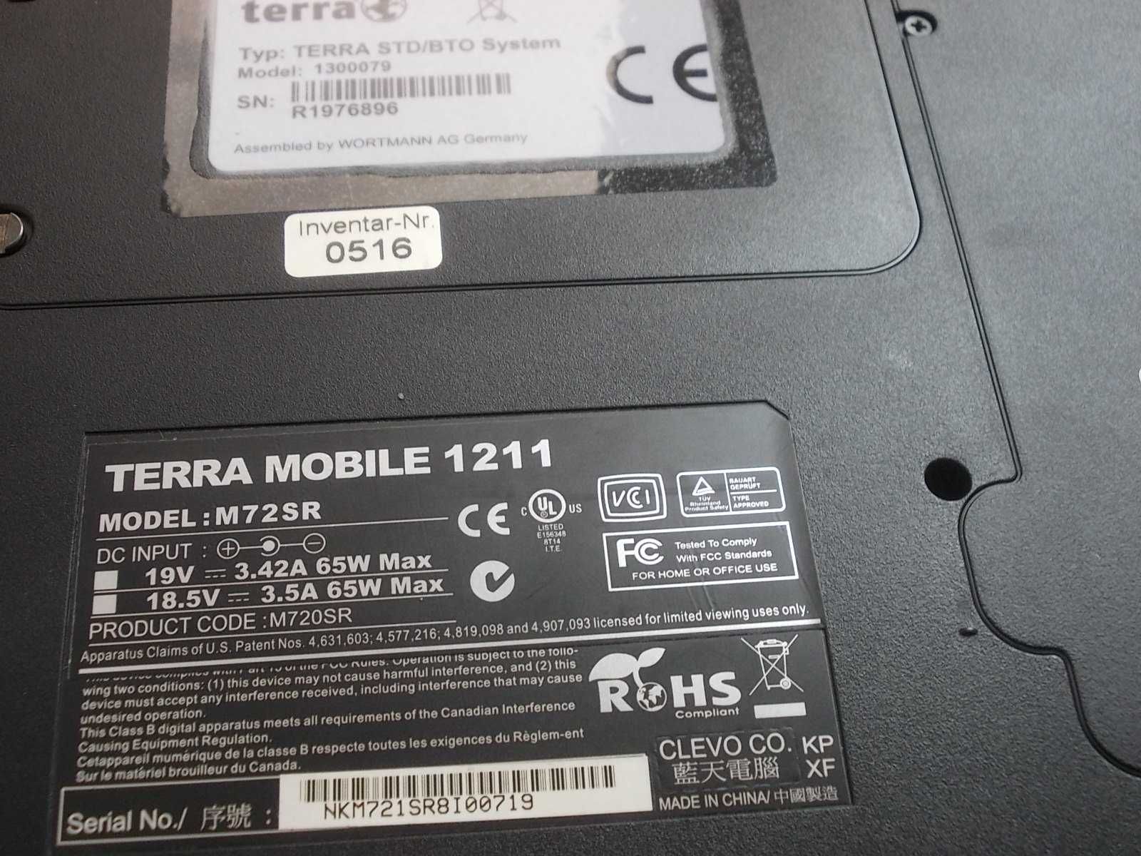 Laptop Terra mobile Core 2 Duo T5800