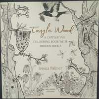 Tangle wood, от Jessica Palmer, раскраска антистресс