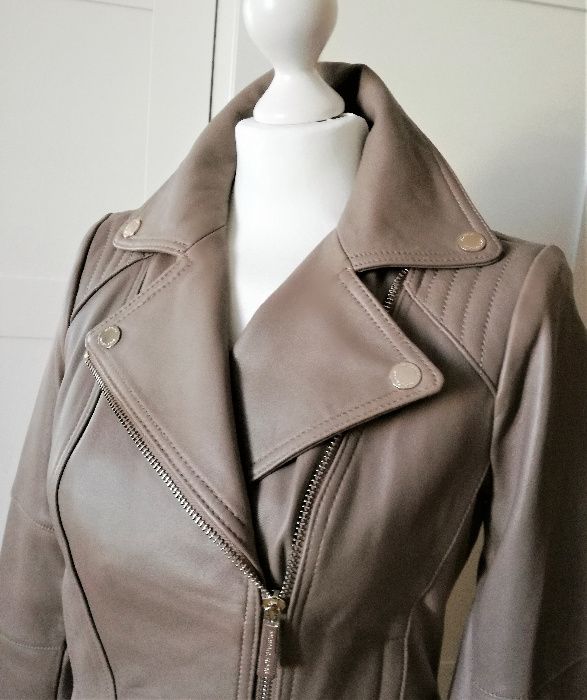 MICHAEL KORS skóra naturalna kurtka oryginał MOTOCYKLOWA