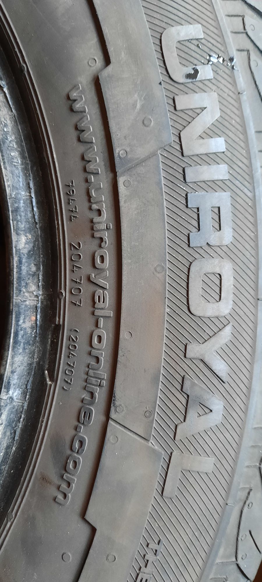 Opona pojedyncza letnia UNIROYAL 205/65R15C