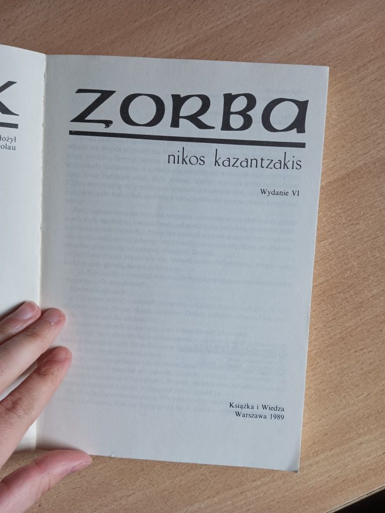 Grek Zorba - Nikos Kazantzakis