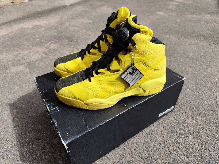 Reebok shaq attaq modern yellow
