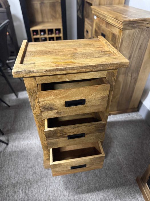 Wyjatkowa witrynka słupek szafka styl LOFT Nowa F-Vat