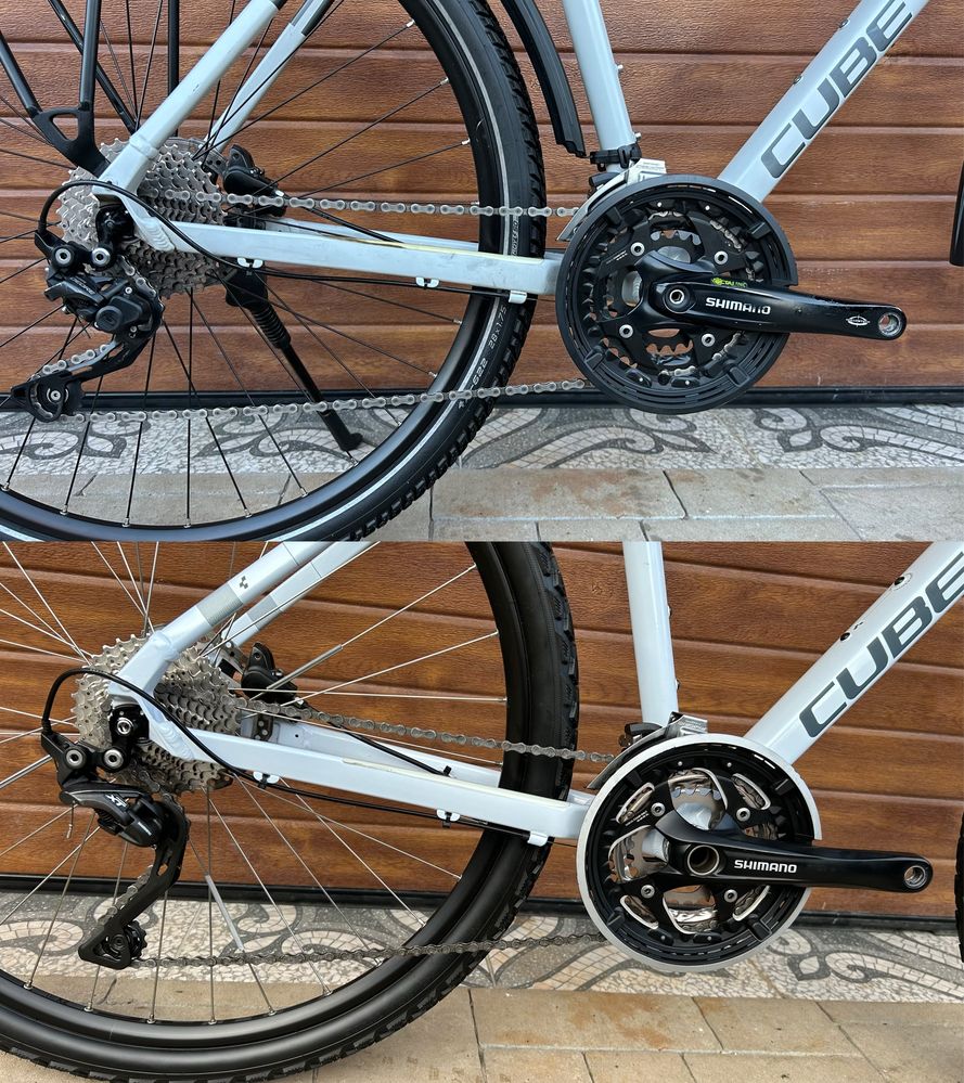 Велосипед CUBE Nature PRO CROSS 58/50см.