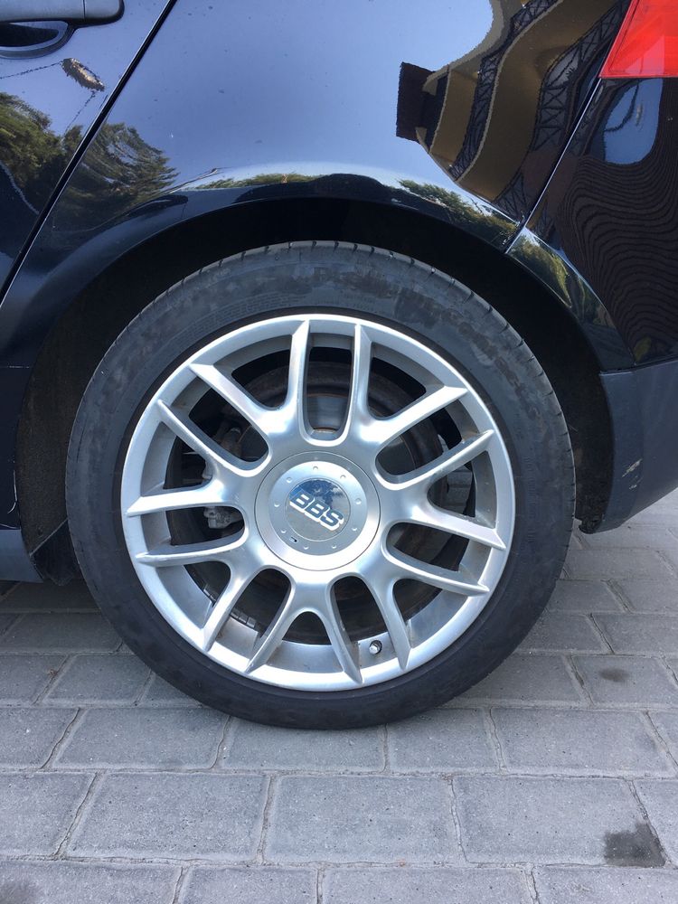 Диски BBS оригінал 5*112 - R17 + резина Continental