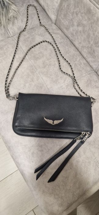 Сумка Zadig&Voltaire крутой бренд, натуральная кожа