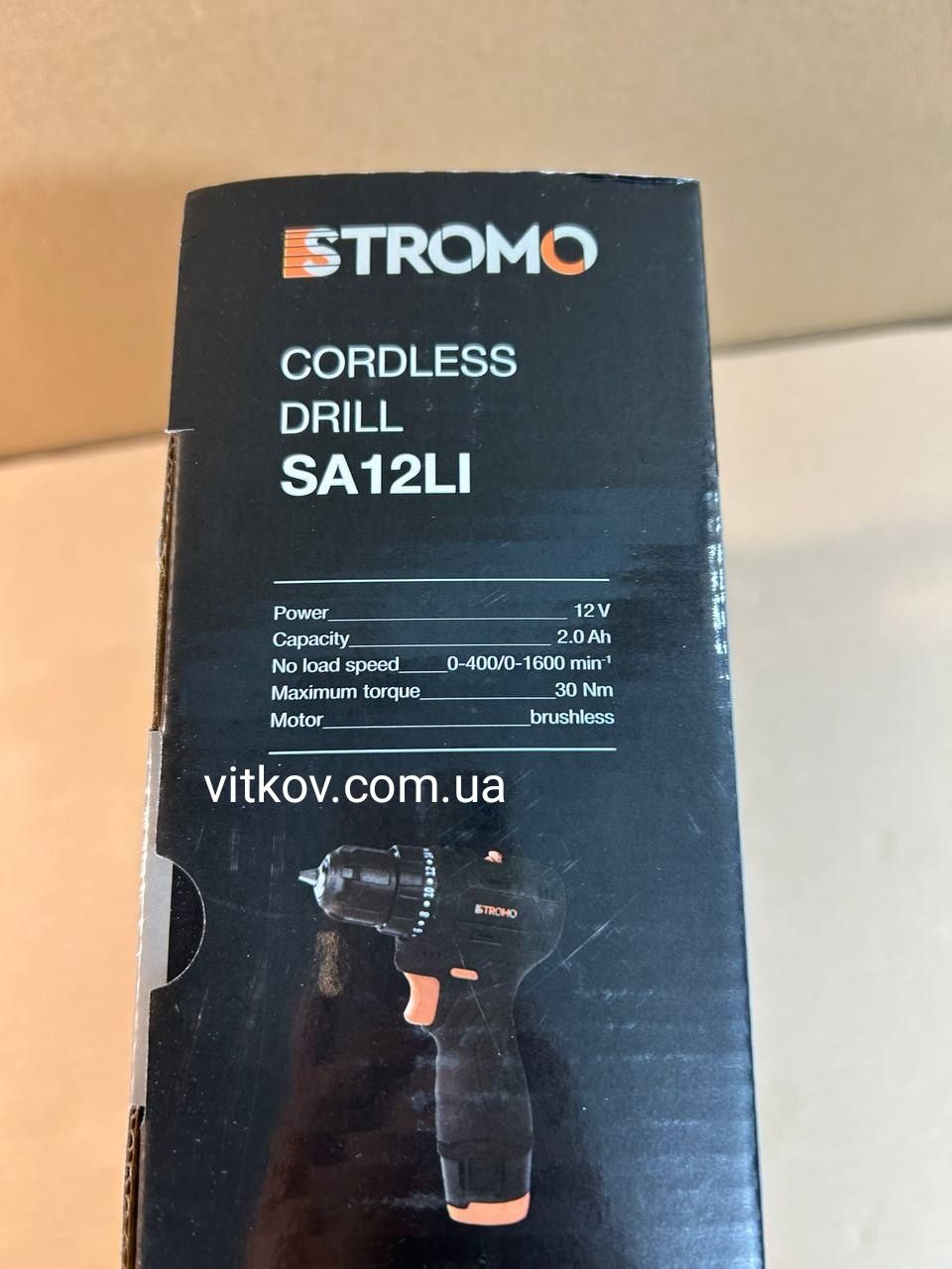 Шуруповерт акумуляторний STROMO SA 12 Li