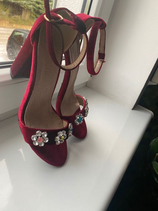 Sandały na słupku, Prima Moda, rozm.37