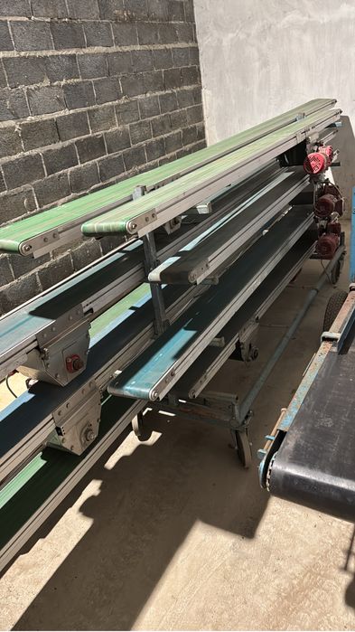 Przenośnik Taśmowy Taśmociąg Taśma Podajnik do Doniczkarka Trocin