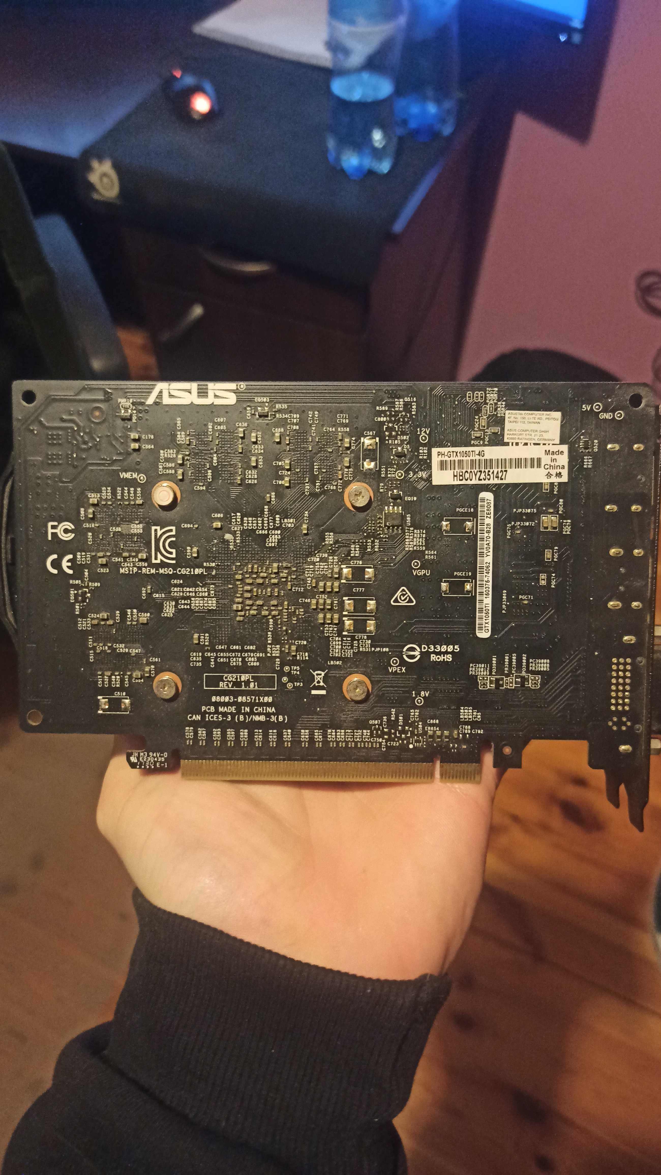 karta graficzna ASUS GTX 1050 Ti 4GB