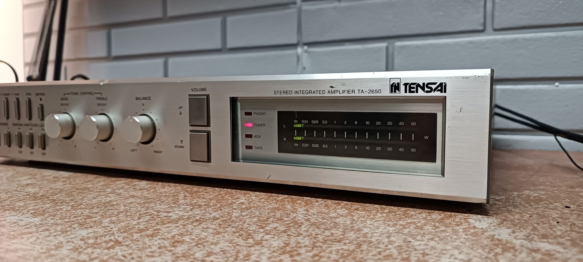 Wzmacniacz stereo TENSAI TA-2650. Japan