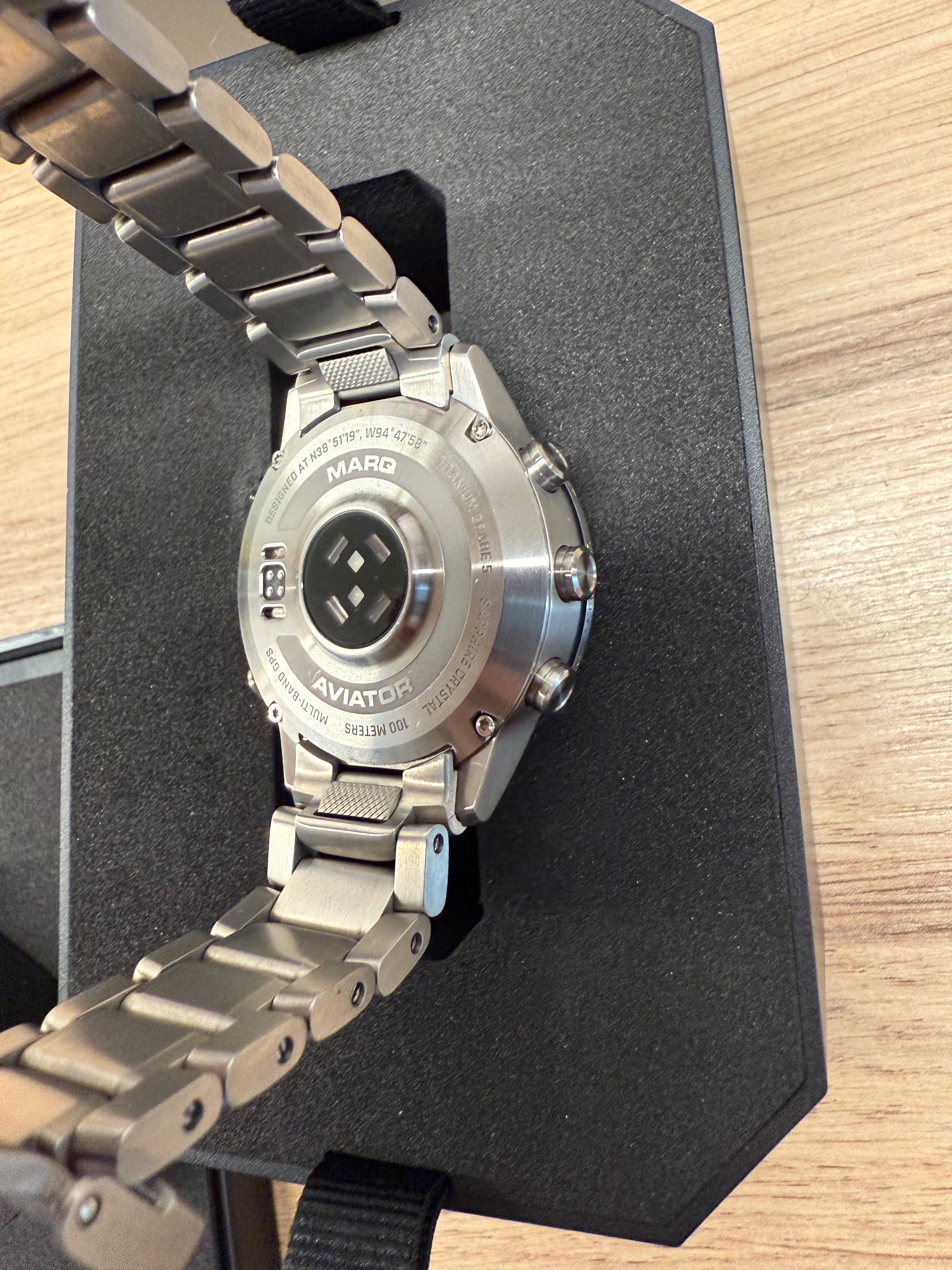 Garmin MARQ Gen 2 – tytan, AMOLED, 3 paski oryginalne, stan bdb