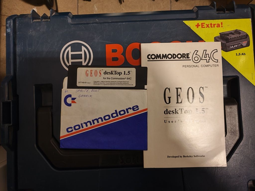 Commodore Geos  2.0 + Publish + Geos 1.5