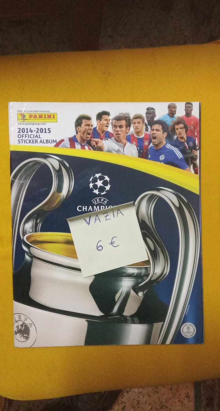 8 Cadernetas Champions League
