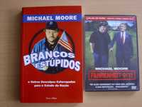 "Brancos Estúpidos" de Michael Moore + DVD