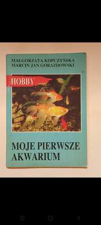 Książka MOJE PIERWSZE Akwarium 1997 rok