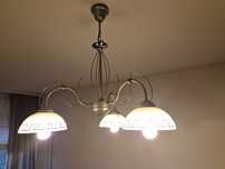 Lampa wisząca +lampa stojąca komplet