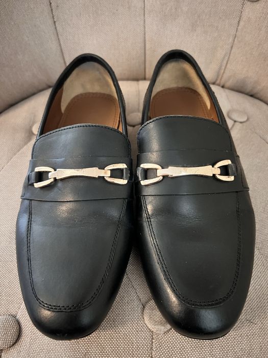 Asos mokasyny skorzane czarne damskie 38