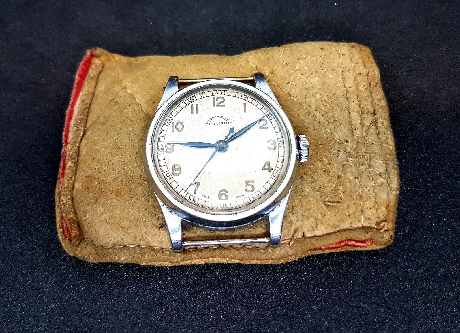 Zegarek Technos Precision 1940r Swiss Made Mikroregulacja Unikat
