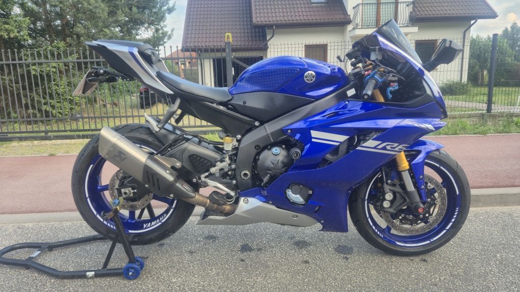 Yamaha r6 rj27 2017 rok przebieg 34 400