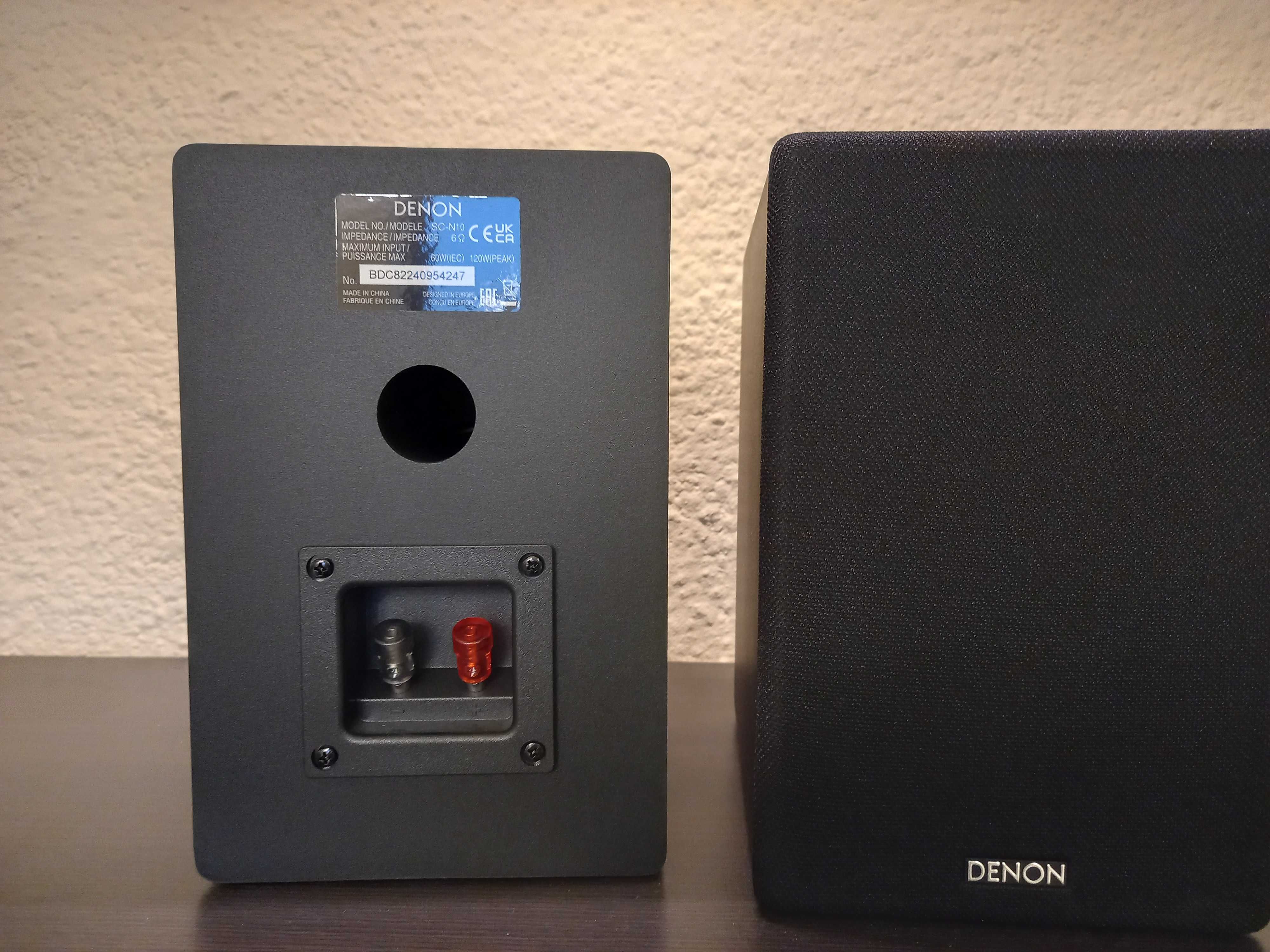 DENON Kolumny głośnikowe DENON SC-N10 Czarny (2 szt.)
