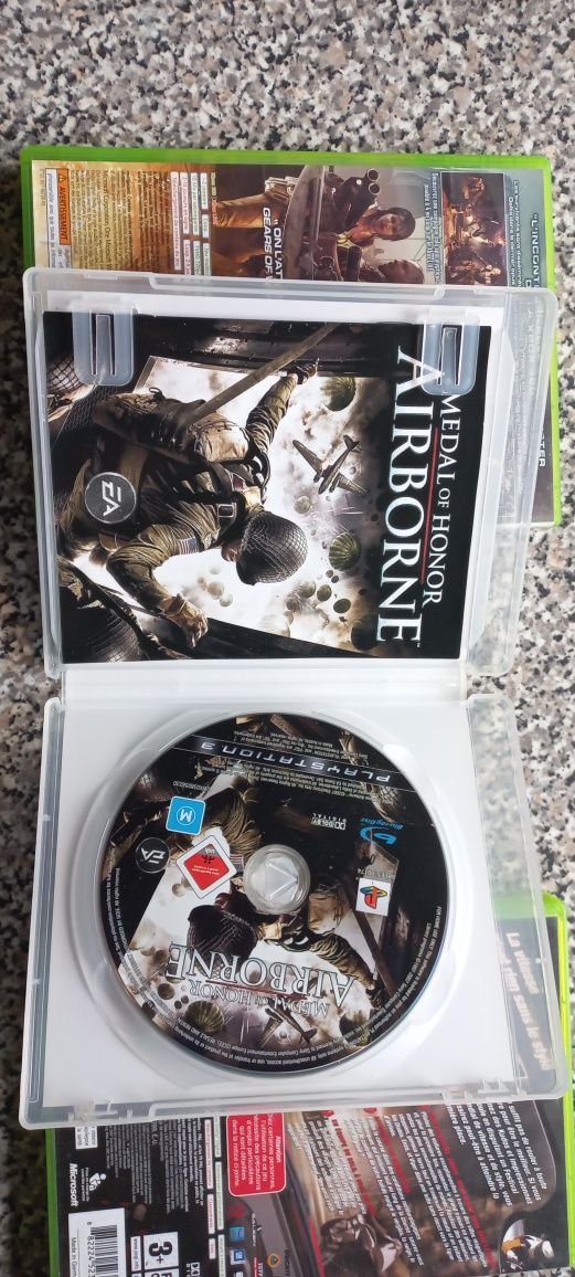 Gears of war 3/Project gotham racing 4/Medal of honor airborneXbox/Ps3