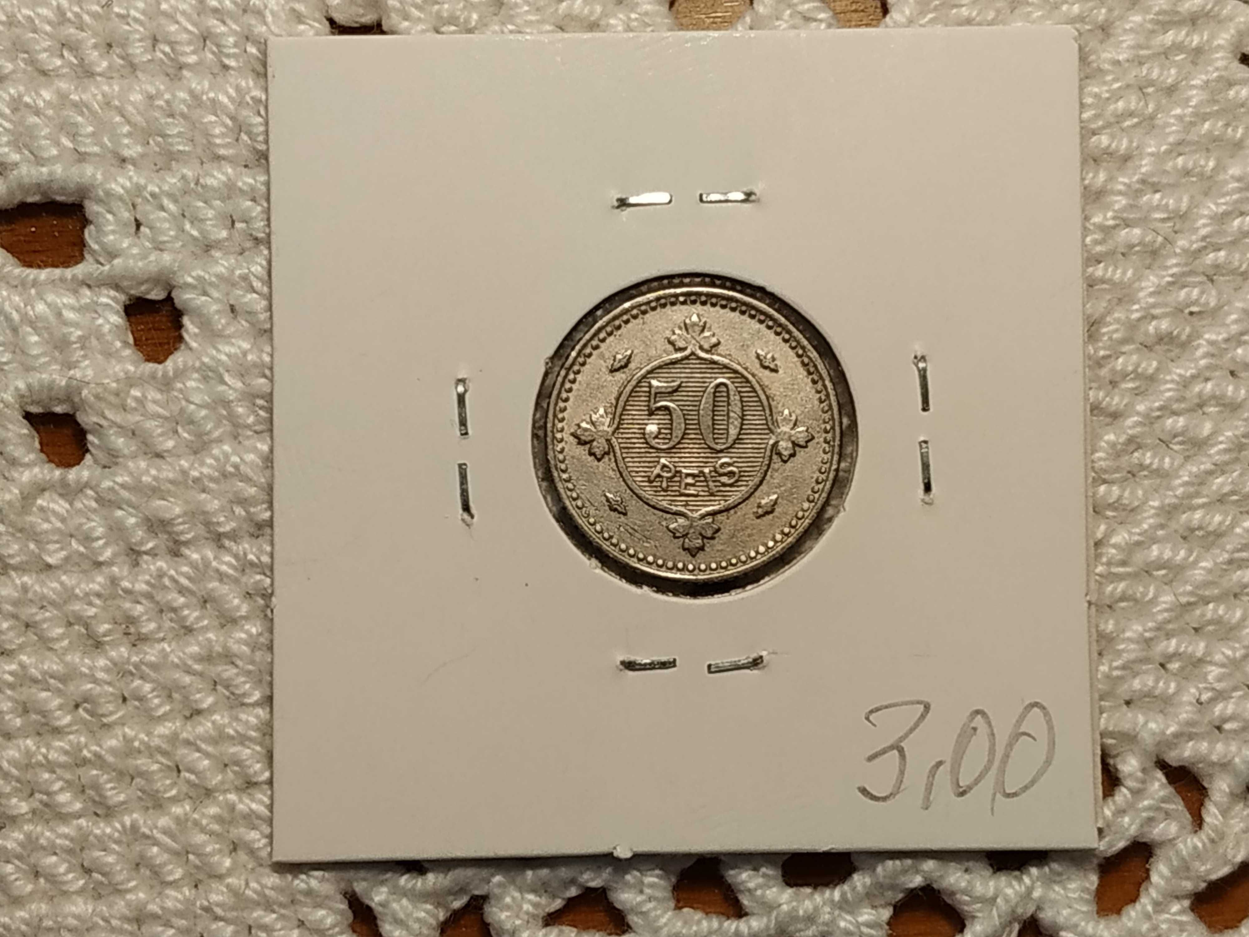 Portugal - moeda de 50 reis de 1900 (VF)