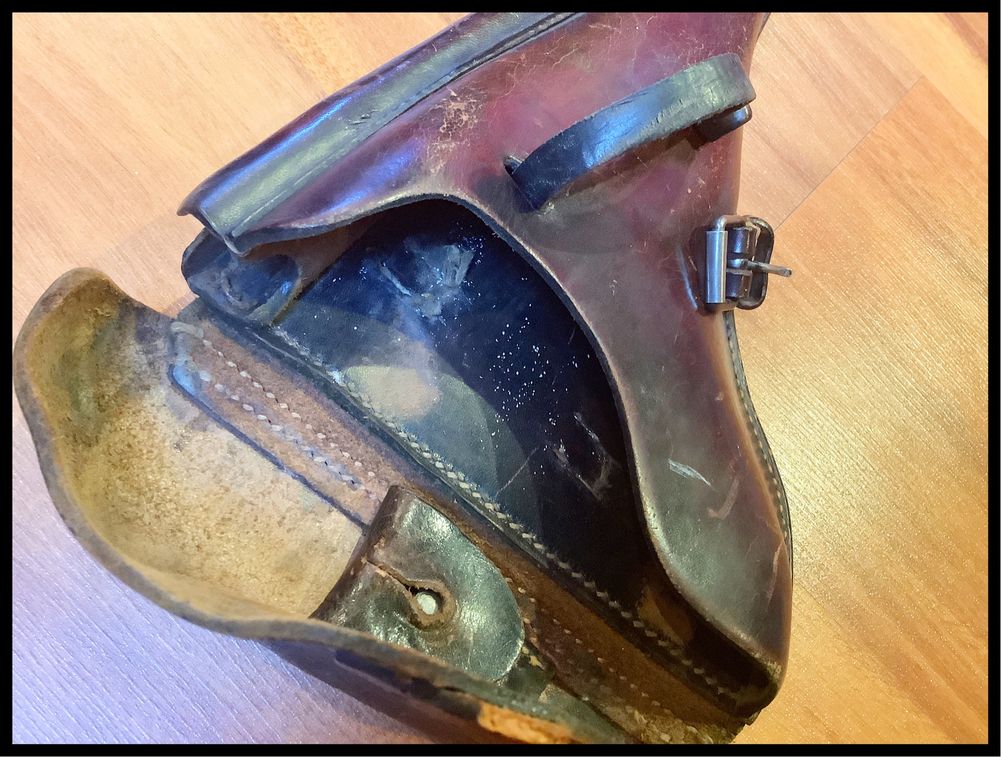 Coldre Pele Luger P08 Original 1941
