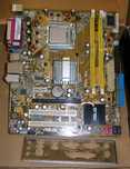 Asus P5L-MX LGA775 i945G PCI-E SVGA с проц. Core 2 Duo 6600 2.40 GHz