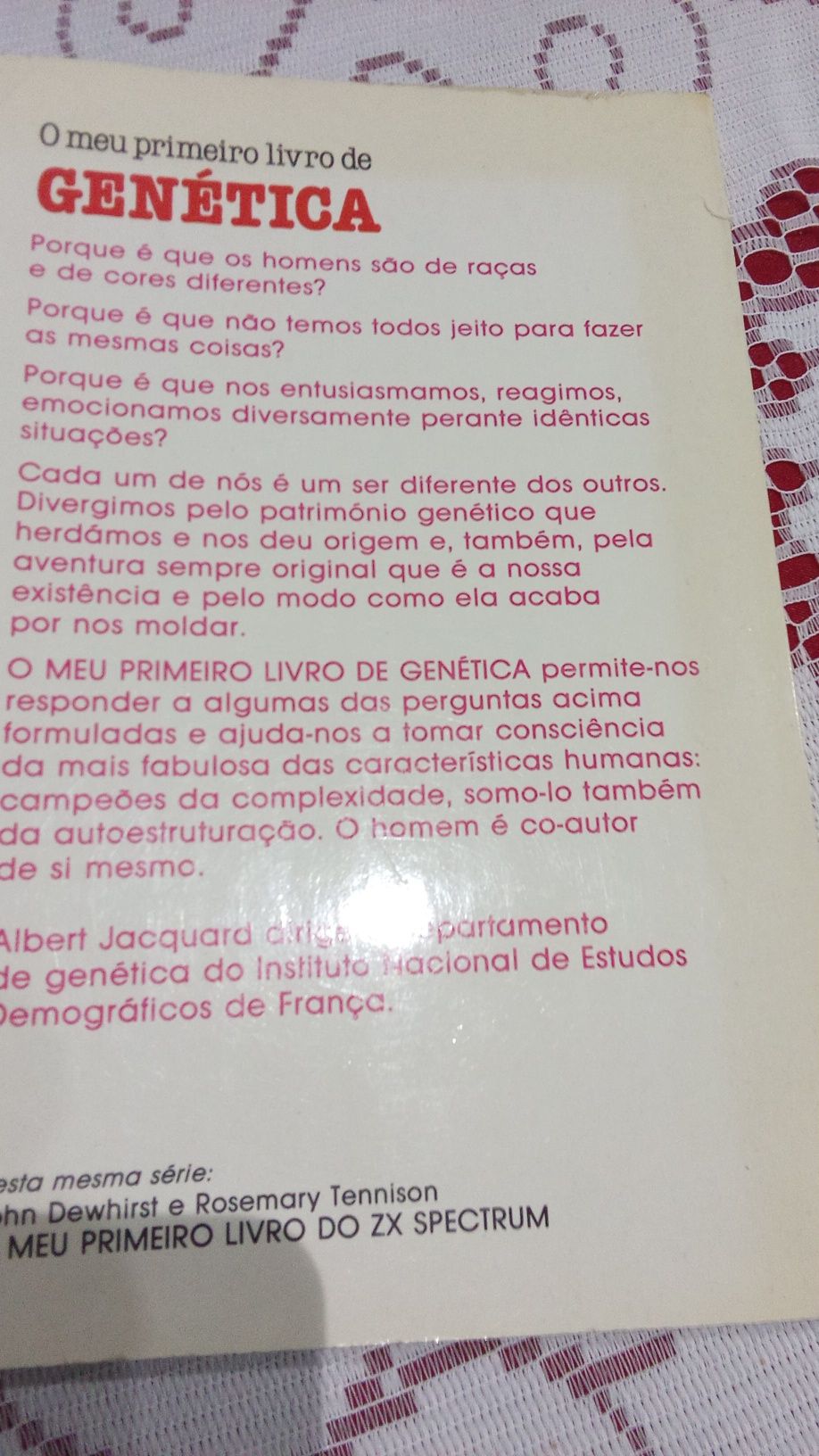 GENÉTICA Livro 96 Páginas.