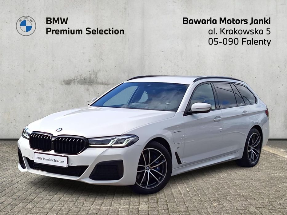BMW Seria 5 530e Touring, M Pakiet, Kamery360, Head-Up, Adaptacyjny LED, Ambiente