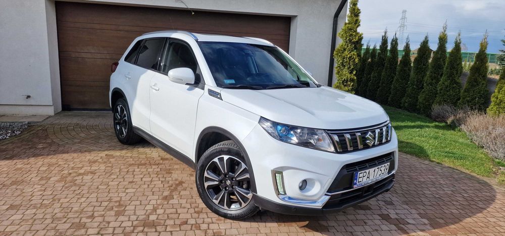 Suzuki Vitara 2019r 1.4 140KM 26400km Biała Perła Bogate wyposażenie.