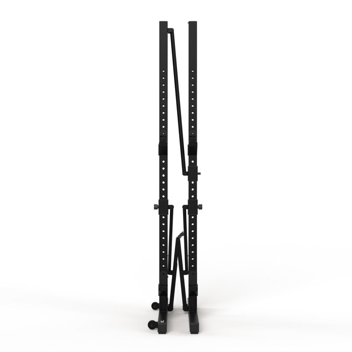 Rack de Musculação Dobrável/Retrátil Agachamentos, Banco e