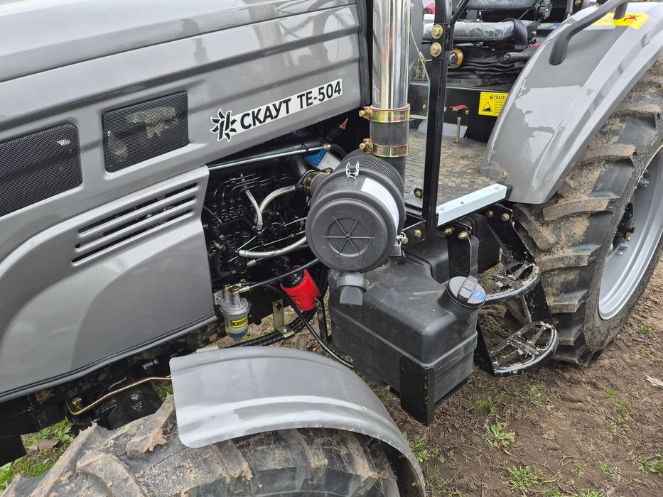 Трактор Скаут 504 СР с крышей 2025 года