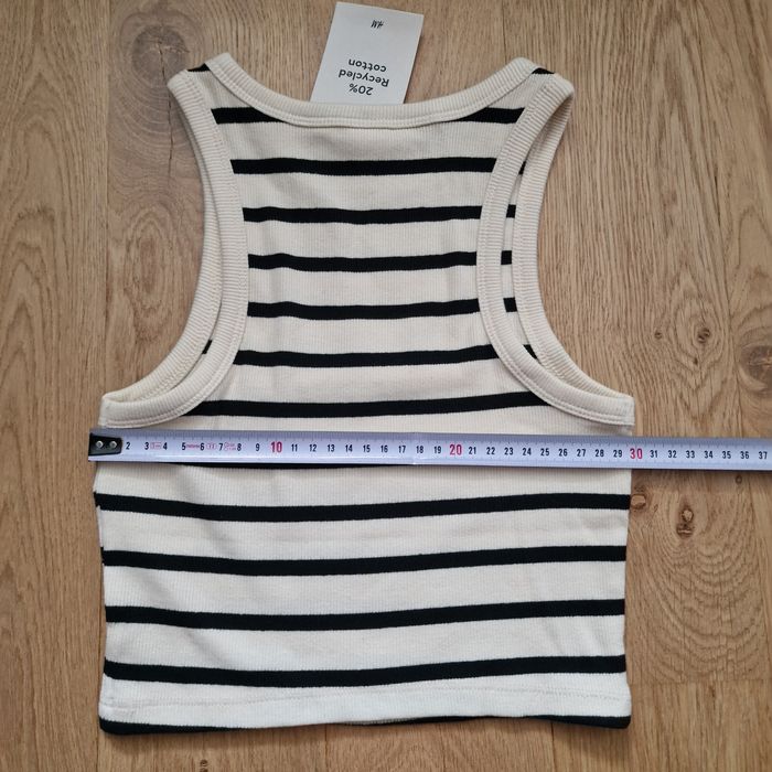 Top H&M XS damski paski