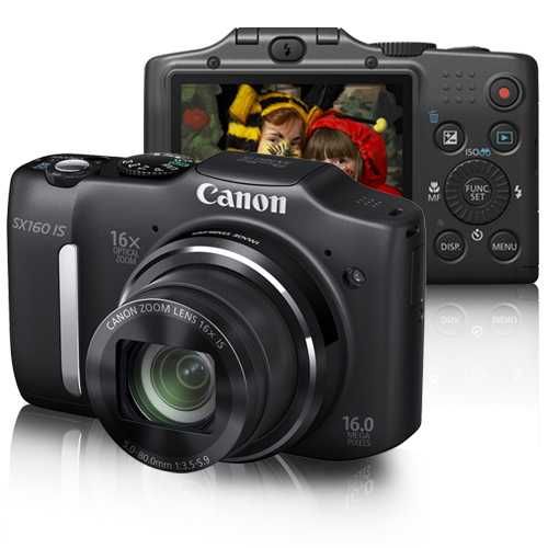 Canon PowerShot SX160 IS Preta