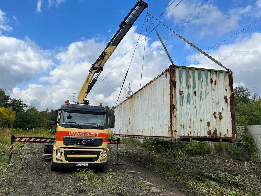 Usługi HDS Mat. Budow. Palety Maszyny Kontenery Dźwig Transport TaNiO!