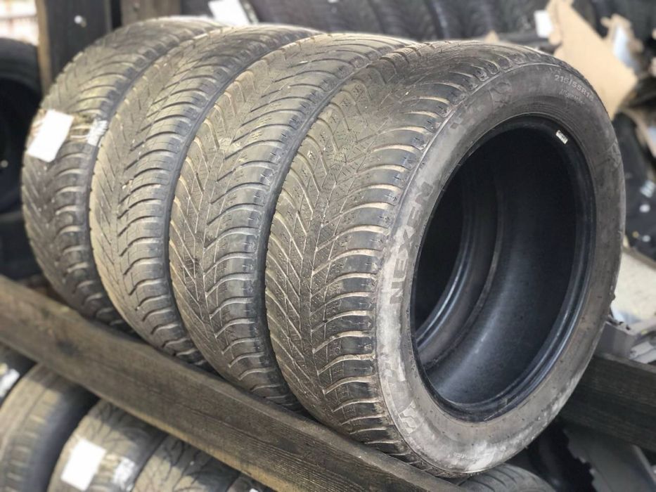 Резина зимова 215 55 р16 nexen зима зимняя гума шини шины колеса R16
