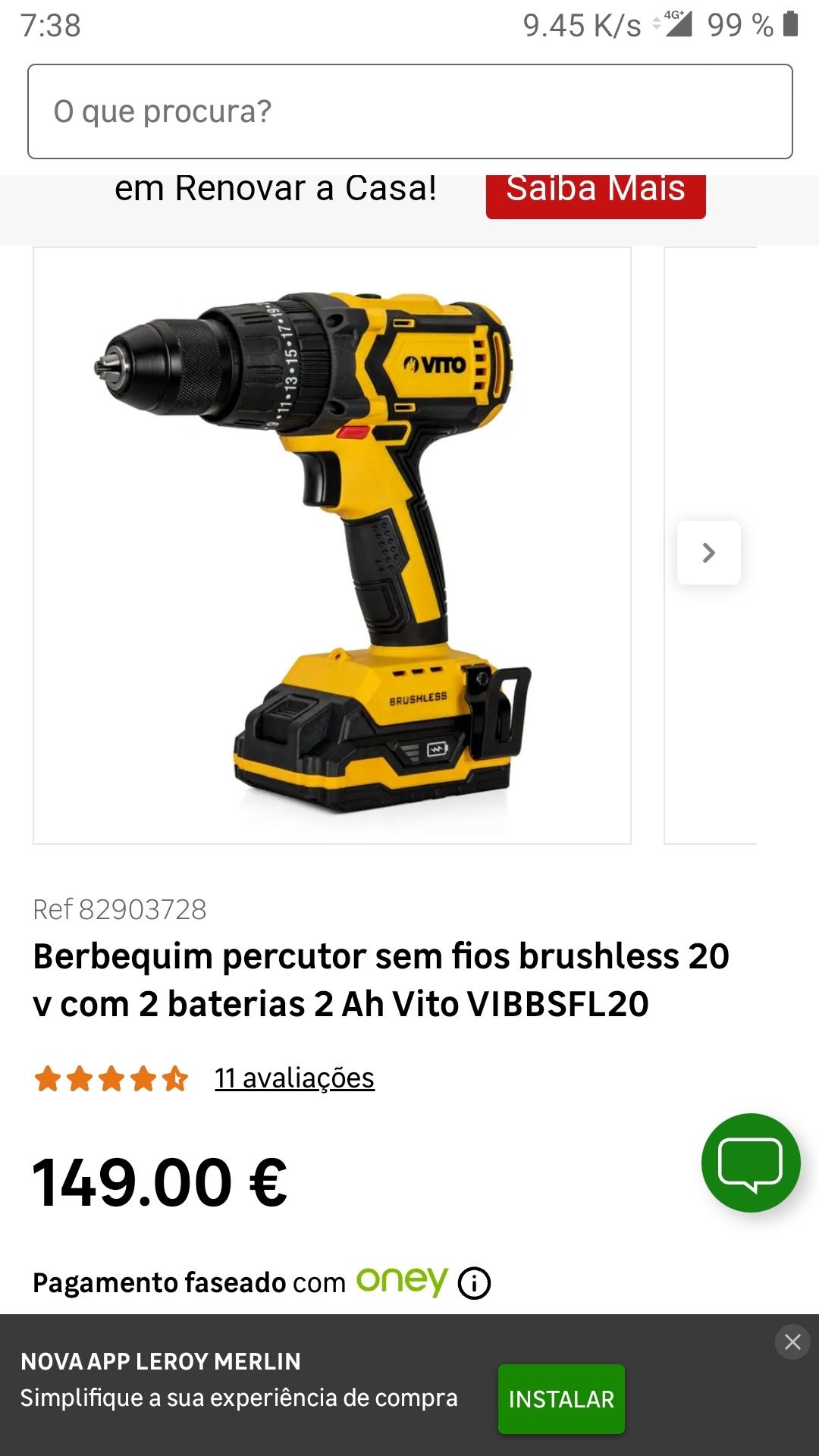 Aparafusadora marca VITO 20v, motor BRUCHELAS duas baterias e carregad