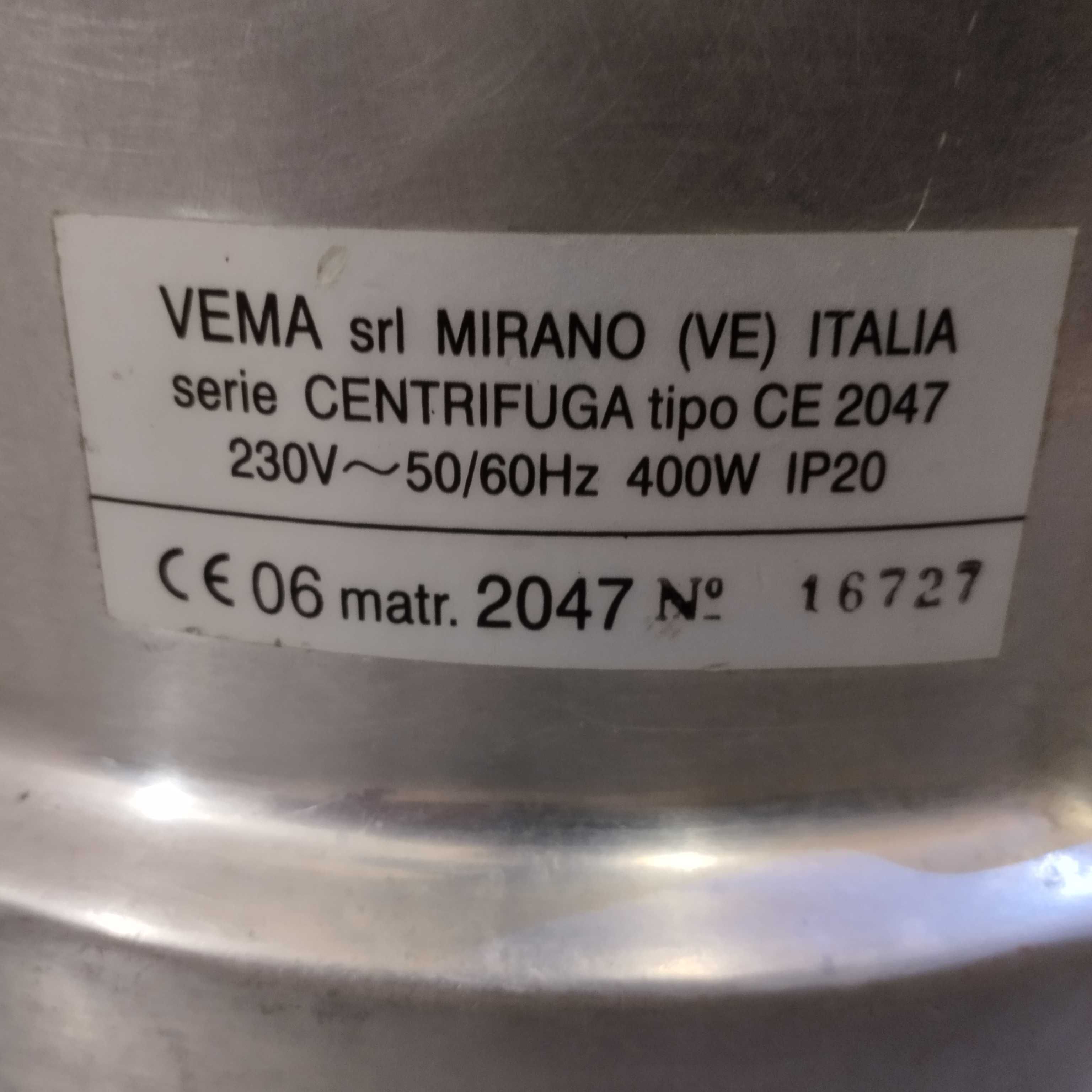 Соковыжималка профессиональная, сокодавка   Vema CE 2047 (Италия)