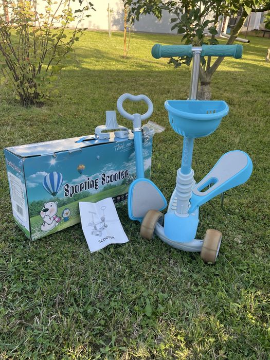 Дитячий триколісний самокат Scooter