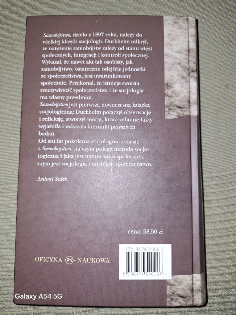 Samobójstwo. Studium z socjologii [SRSP1]