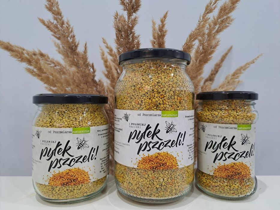 Pyłek kwiatowy pszczeli 900ml