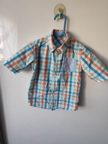 Koszula z krótkim rękawem dla chłopca rozmiar 98